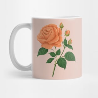 aesthetic rose, flower, floral, cute rose Mug